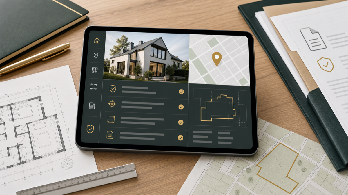 Villa contemporaine présentée dans une annonce immobilière Certialis